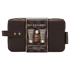 Baylis & Harding Black Pepper & Ginseng Men's Luxury Wash Bag Gift Set