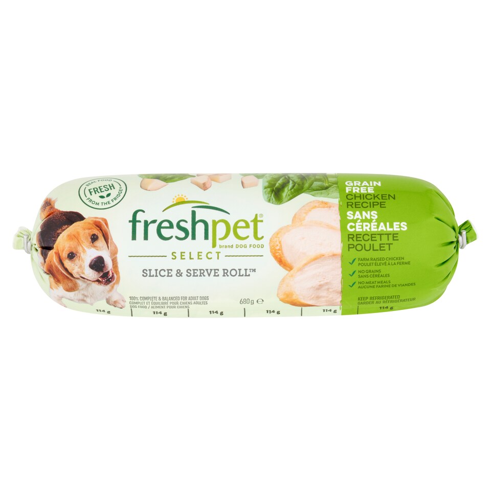 Freshpet Chicken & Potato Fresh Dog Food 680G