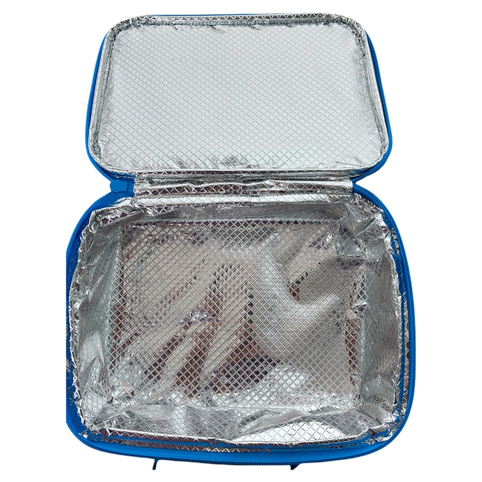 image 1 of Tesco Design Green Quilted Lunch Bag