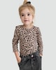 image 1 of F&F Girls 2-Pack Cotton Rich Printed Long Sleeved Tops in Multi
