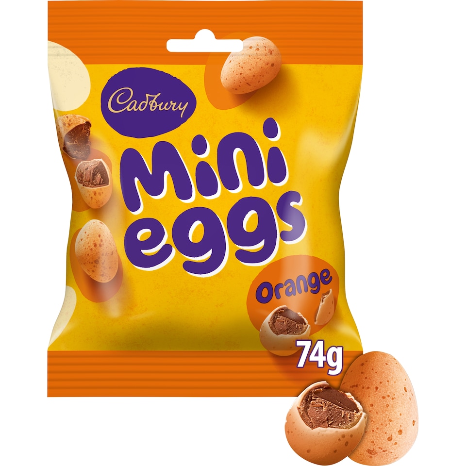Cadbury Orange Mini Eggs 74g