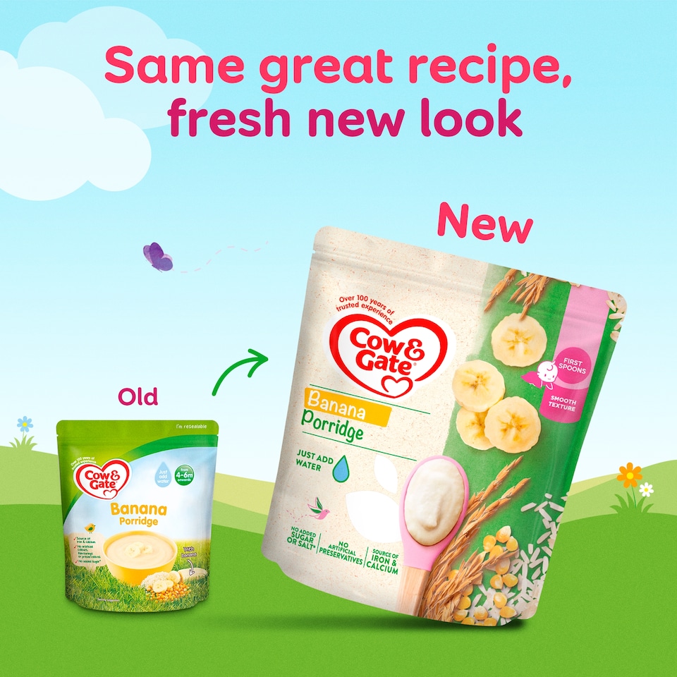 image 1 of Cow And Gate Banana Porridge 125G