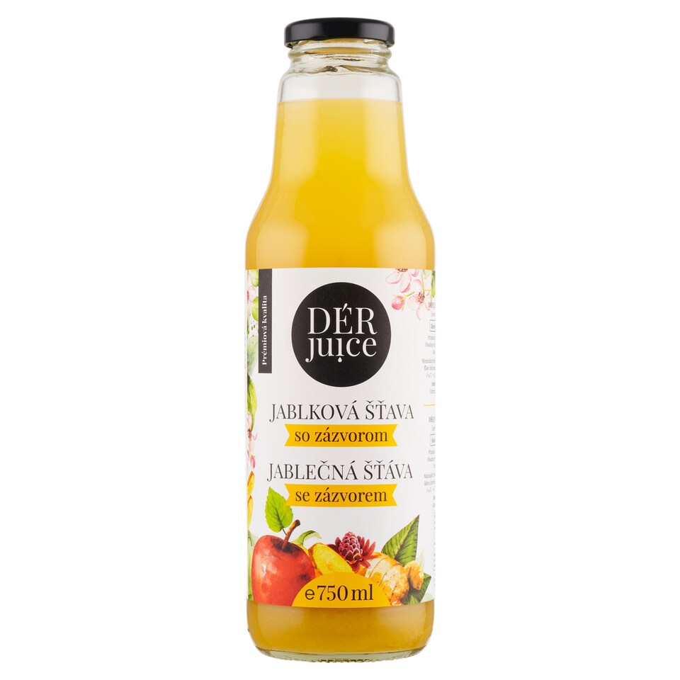 DÉR Juice Apple Juice with Ginger 750 ml