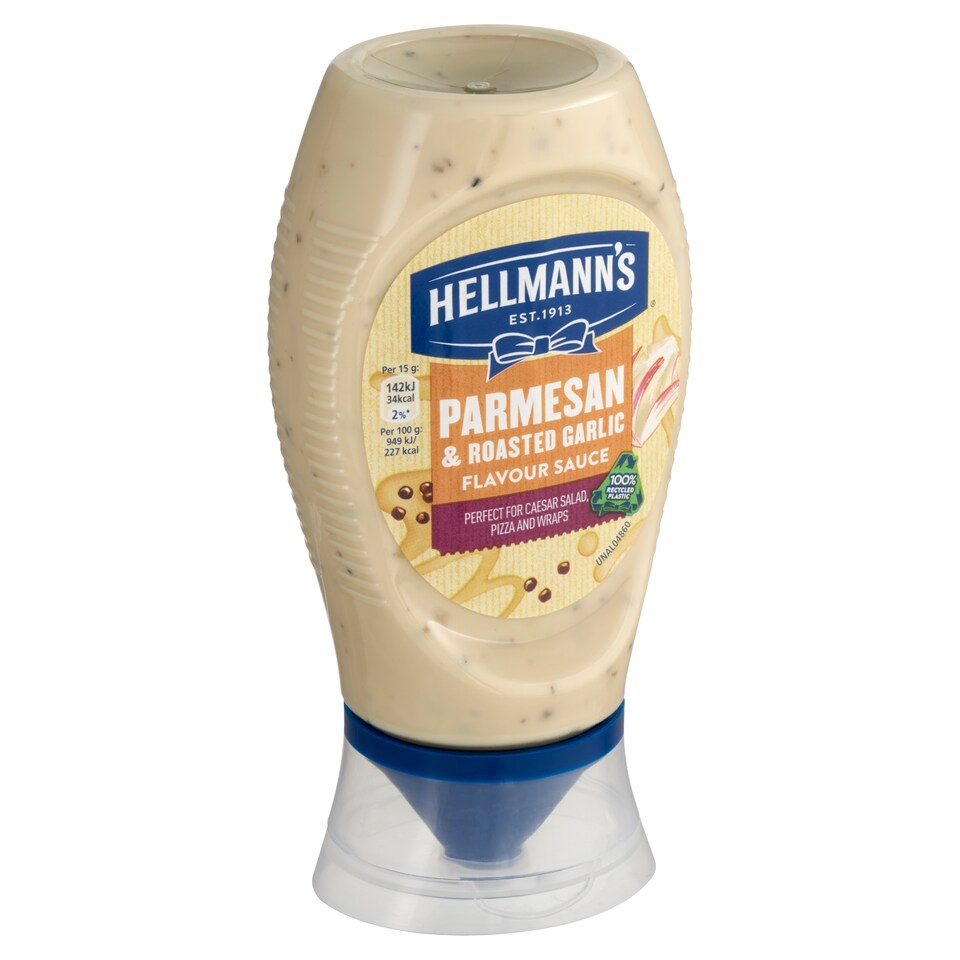 Omáčka s příchutí parmezánu a česneku 250ml