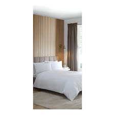 West Park Retreat White Trim Duvet Set Double