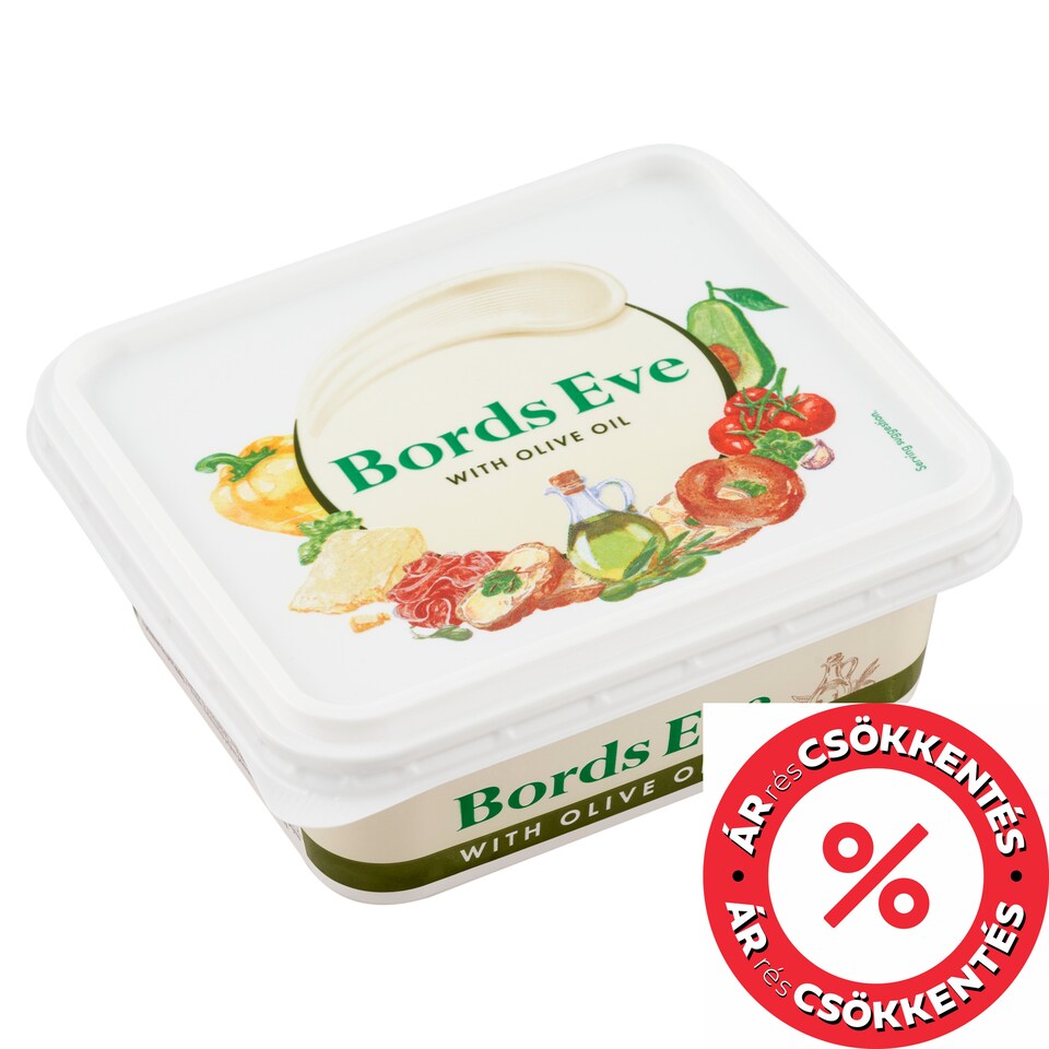 Bords Eve Olívaolajjal csökkentett zsírtartalmú margarin 500 g