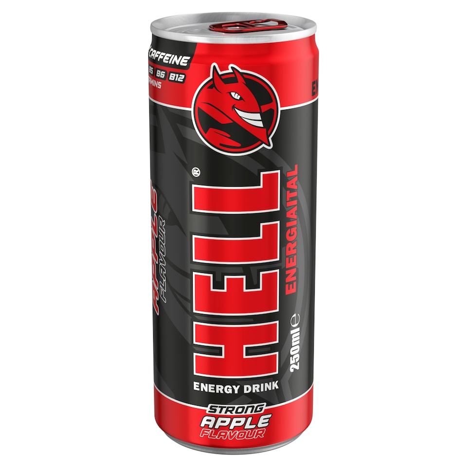 HELL Strong-Apple Flavour Energy Drink 250 ml
