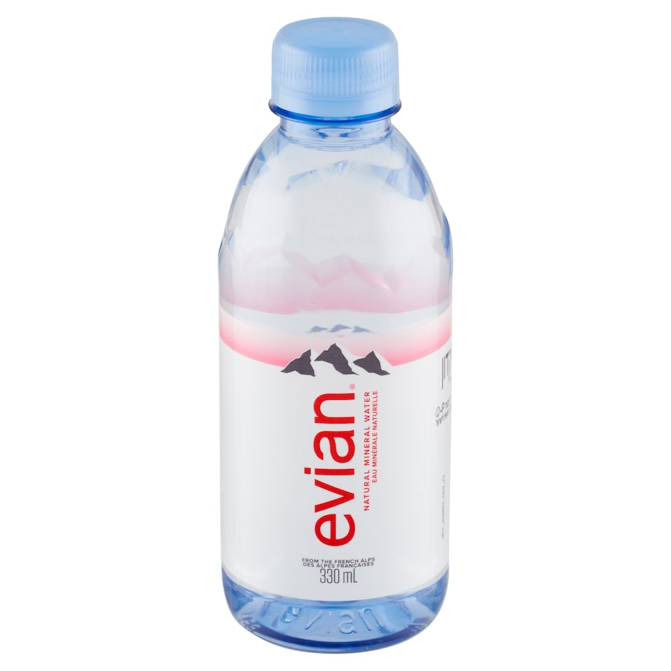Evian Natural Mineral Water 330ml