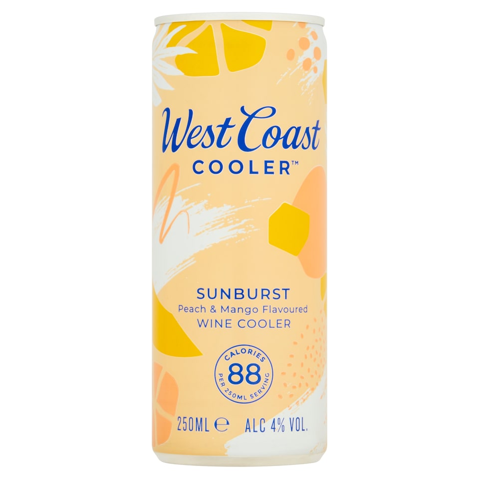 West Coast Cooler Sunburst 250ml