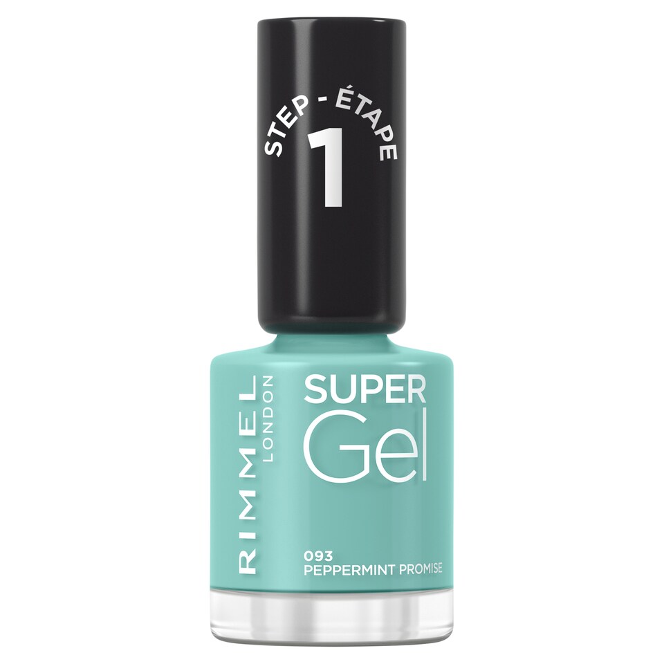 image 1 of Rimmel Super Gel Nailpolish 093 Peppermint Promise 12Ml