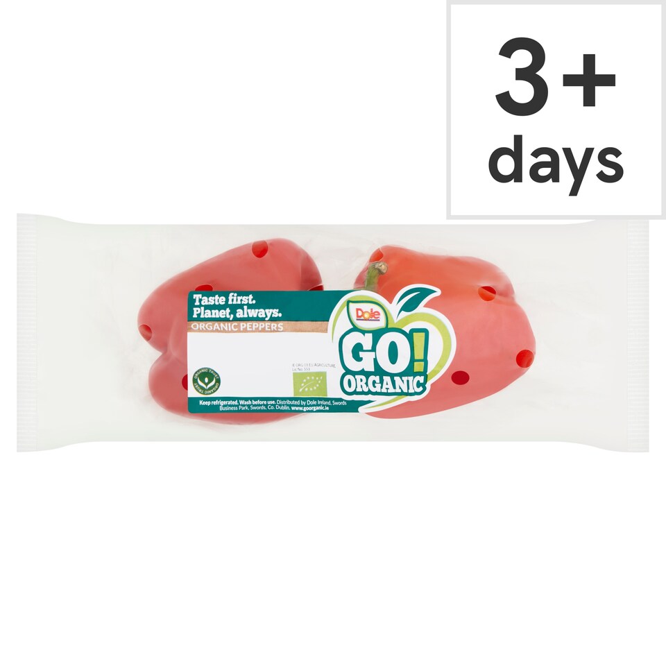 Dole Go Organic Pepper Twin Pack