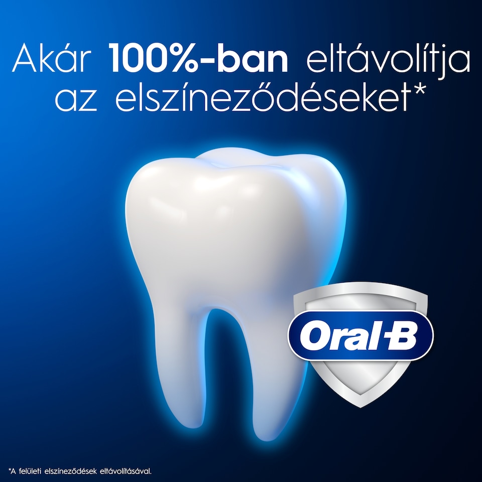 Oral-B 3D White Advanced Luxe Perfection Fogkrém, Hűsítő borsmenta 75 ml  1. kép