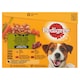image 1 of Pedigree Mixed Selection Complete Wet Food for Adult Dogs in Sauce 12 x 100 g (1,2 kg)