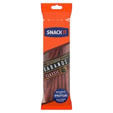 Snack !t exkluzív sertés cabanossi 120 g