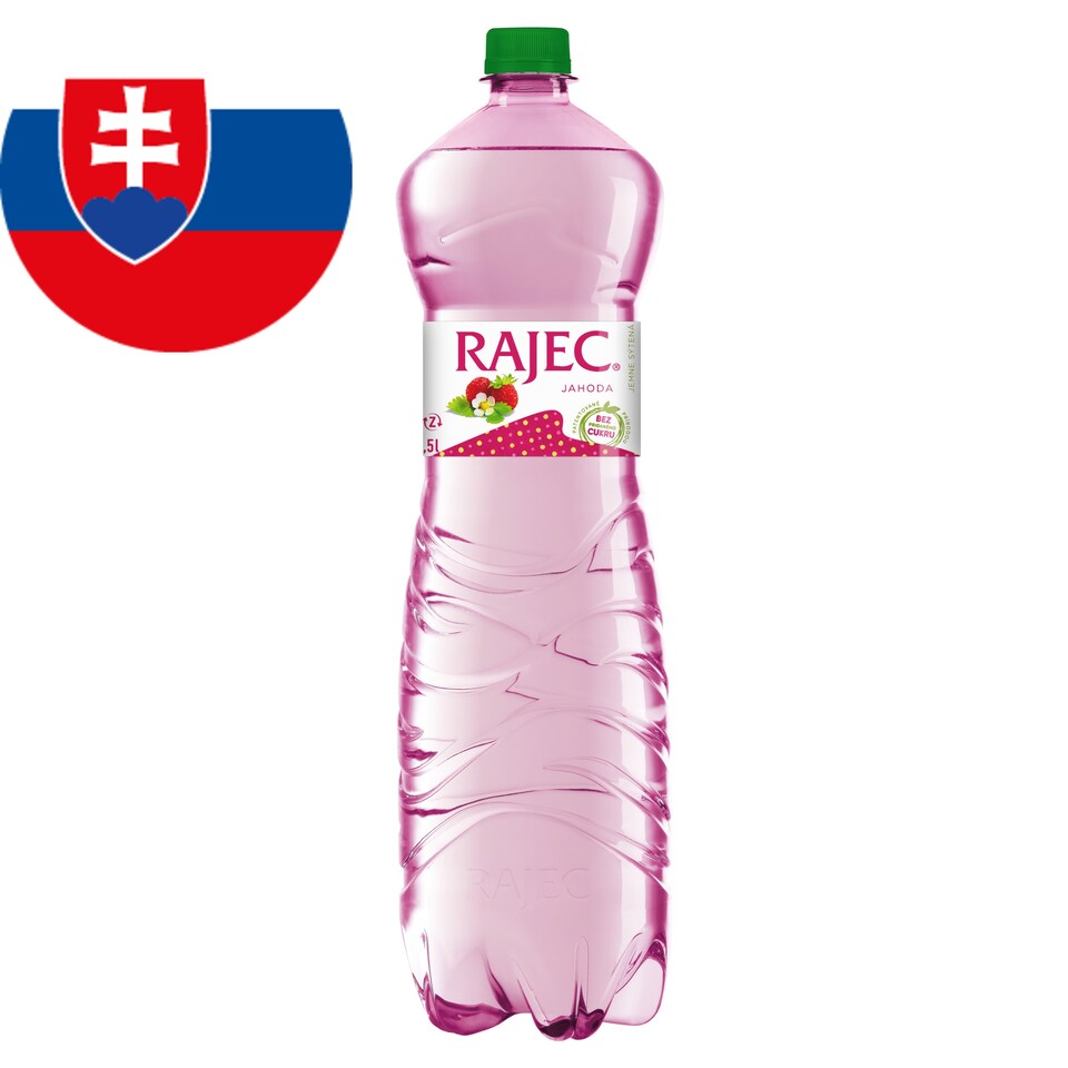 Rajec Jahoda jemne sýtená 1,5 l