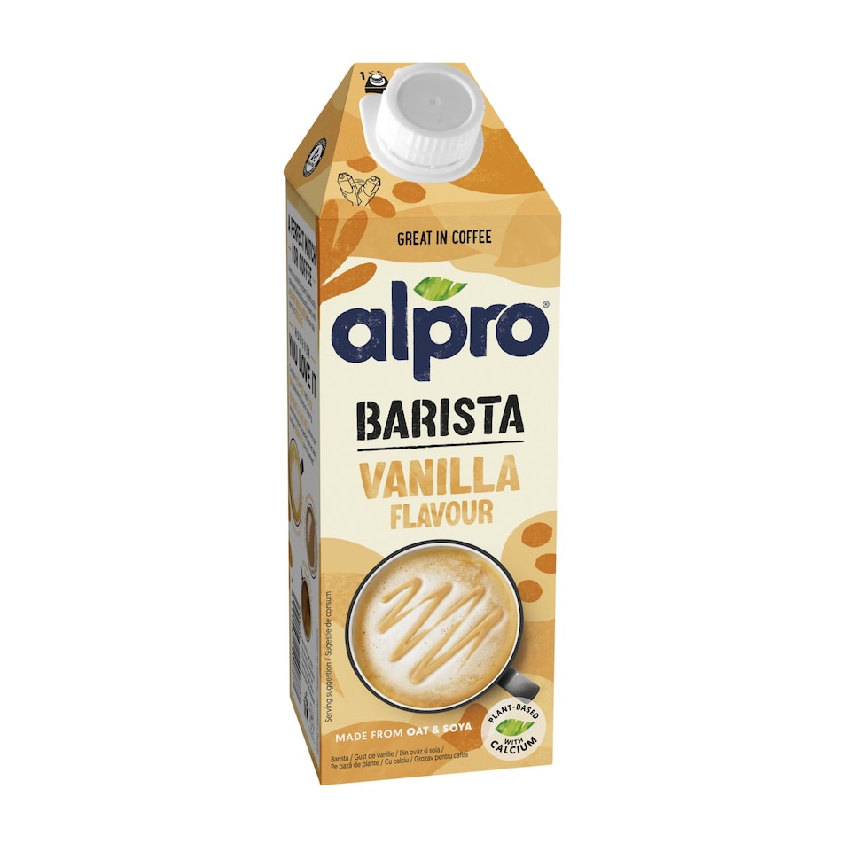obrázok 1 z ALPRO Barista Ovseno-sójový nápoj s vanilkovou príchuťou 750ml