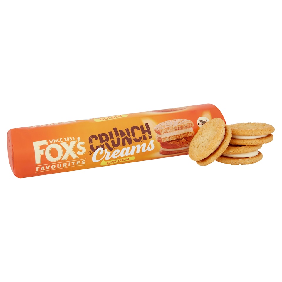 image 1 of Fox's Favourites Crunch Creams Biscuits - Golden 200g