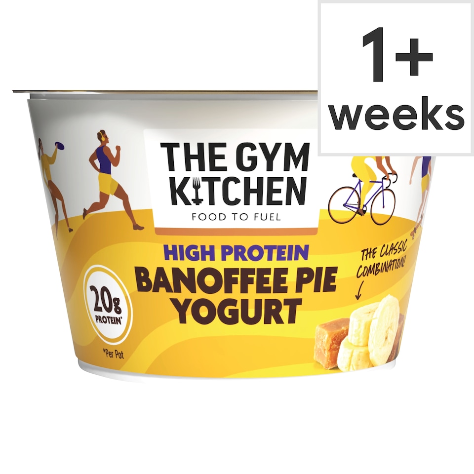 image 1 of The Gym Kitchen High Protein Banoffee Pie Yogurt 200g