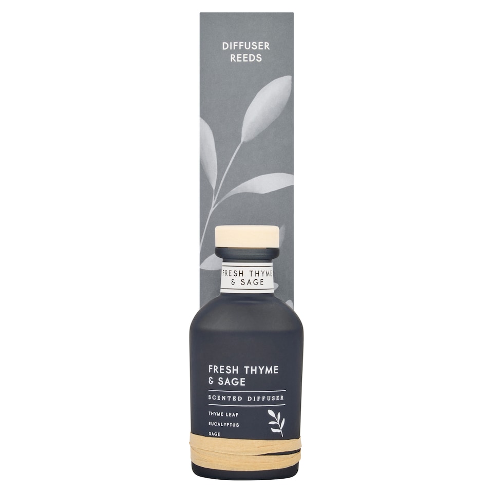 image 1 of F&F Home Apothecary Reed Diffuser Fresh Thyme & Sage 100ml