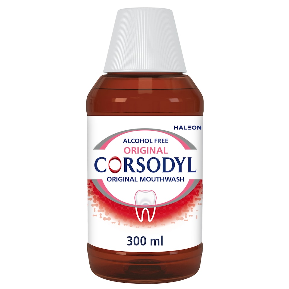 image 1 of Corsodyl Original Medicated Mouthwash Alcohol Free 300Ml