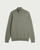 image 4 of F&F Pure Cotton Half Zip Jumper in Green