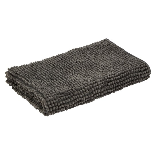 Tesco Microchenille Bath Mat Grey Tesco Groceries