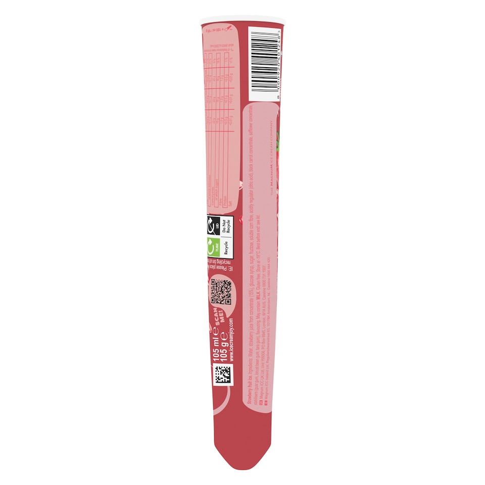 image 1 of Algida Calippo Strawberry 105 Ml