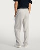 image 3 of The F&F Edit Cotton Rich Wide Leg Drawstring Joggers in Stone