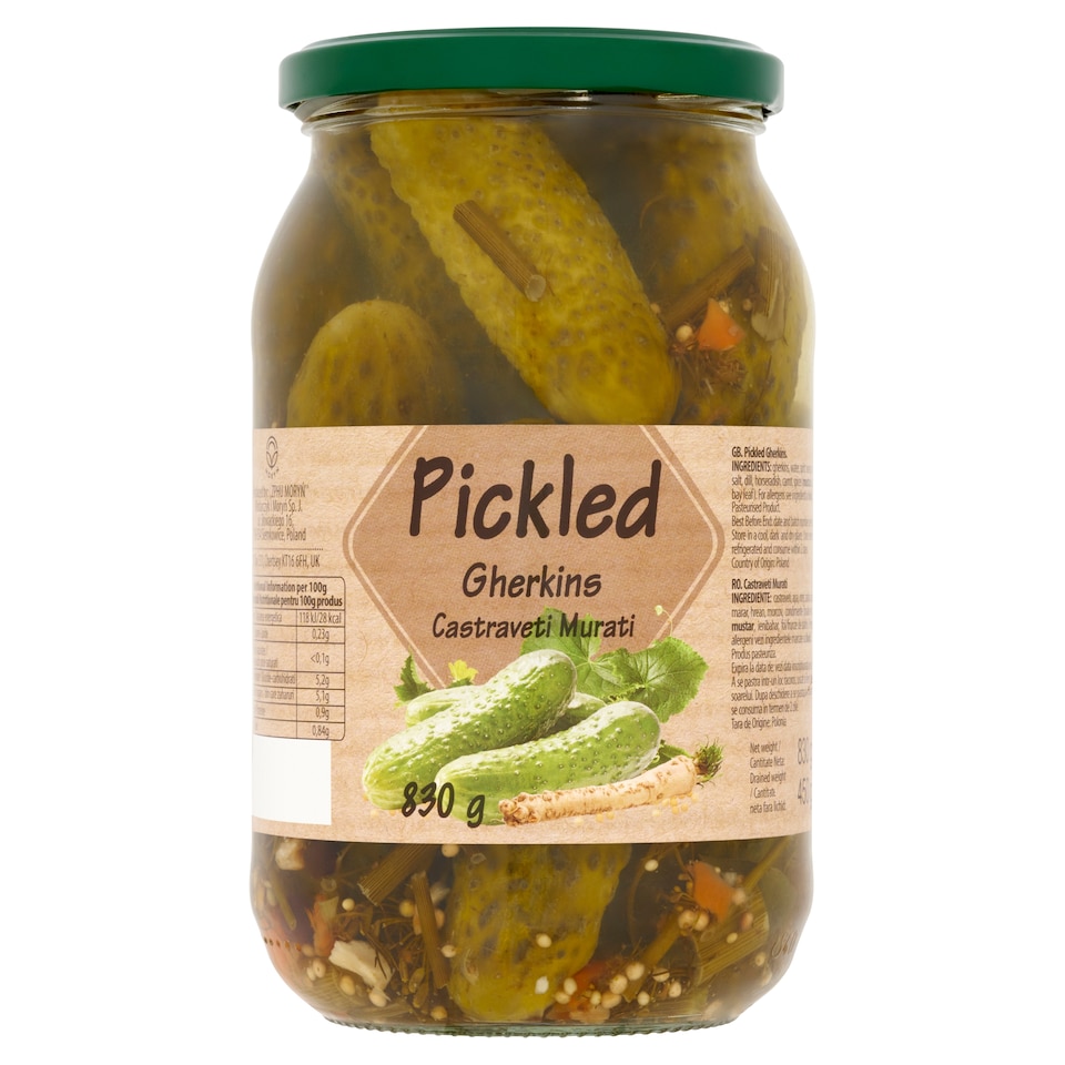 Moryn Pickled Gerkins 830G