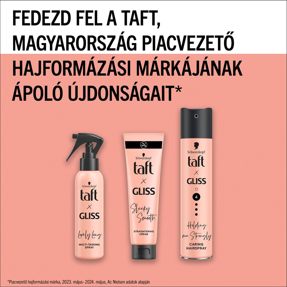 Taft X Gliss Hővédő spray 150 ml  1. kép