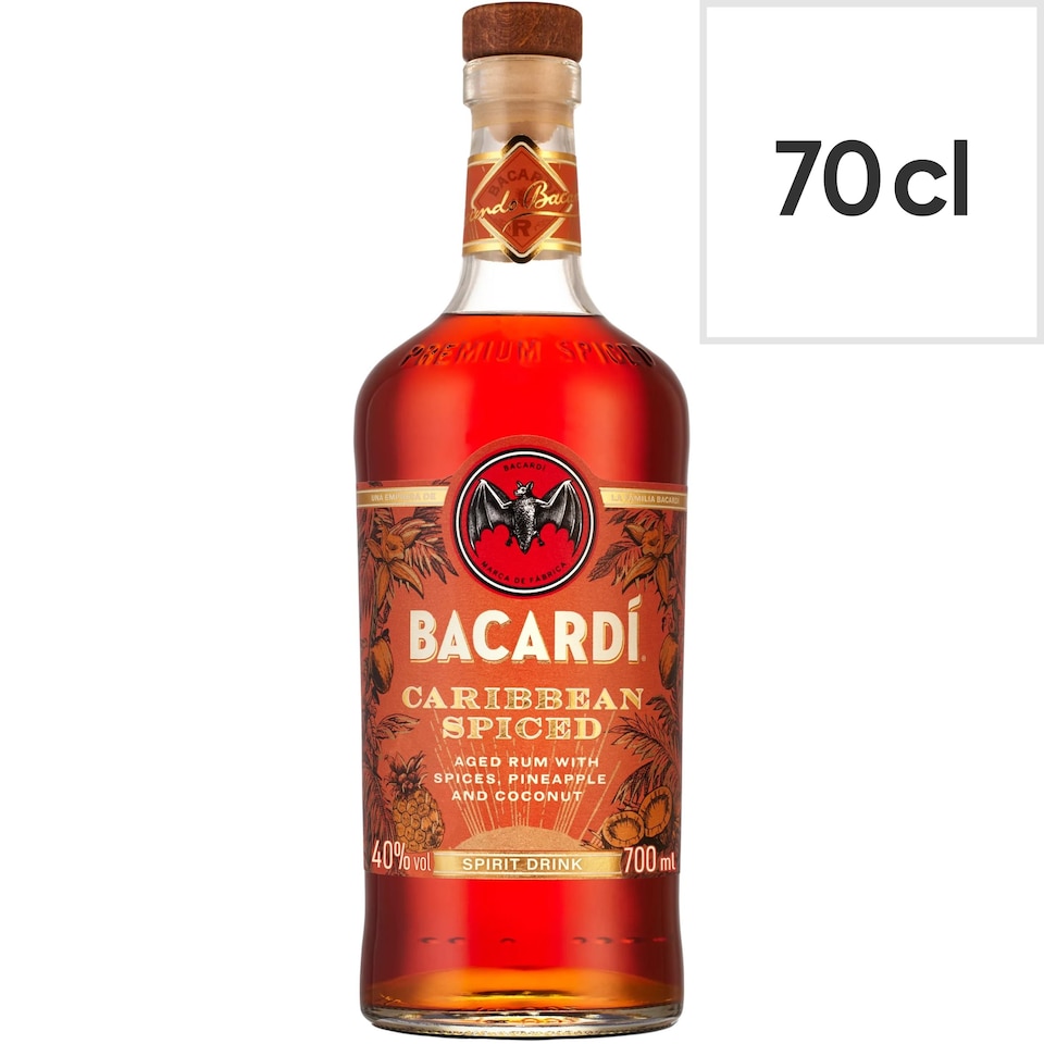 image 1 of Bacardi Caribbean Spiced Rum 700Ml