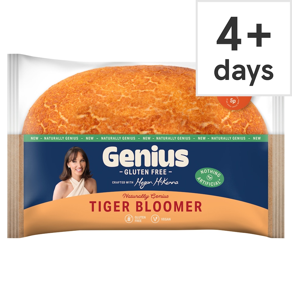 Genius  Gluten Free Naturally Genius Tiger Bloomer 400g