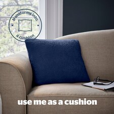 Silent Night Navy Snugsie Blanket - Tesco Groceries