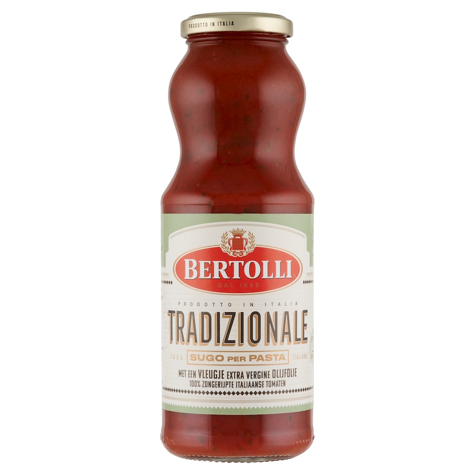 Bertolli tésztaszósz extraszűz olívaolajjal, napon érlelt olasz paradicsomból 670 g 