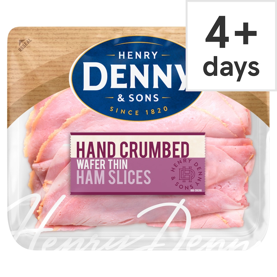 Henry Denny And Sons Crumbed Wafer Thin Irish Ham 80G