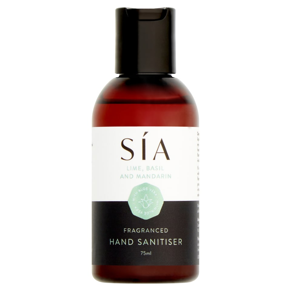 Sia Health Hand Sanitiser Gel Lime 75Ml
