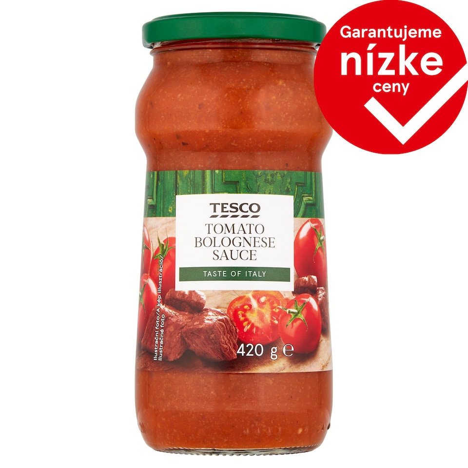 Tesco Tomato Bolognese Sauce 420 g