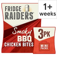 Fridge Raiders Smoky BBQ Chicken Bites 3 x 22.5g