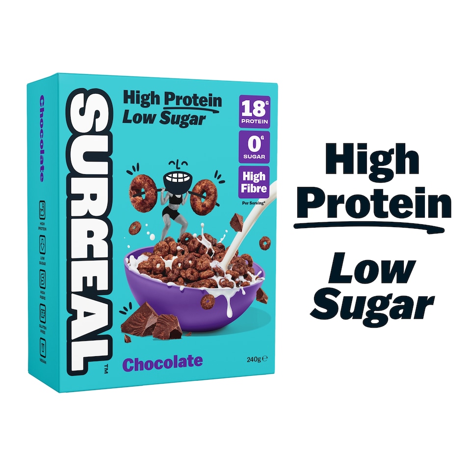 image 1 of Surreal Cocoa High  Protein Cereal  240g