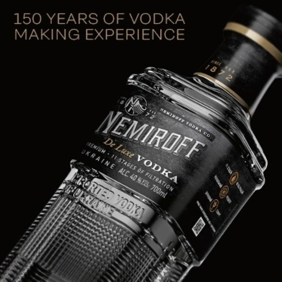 image 1 of Nemiroff De Luxe Vodka 1L