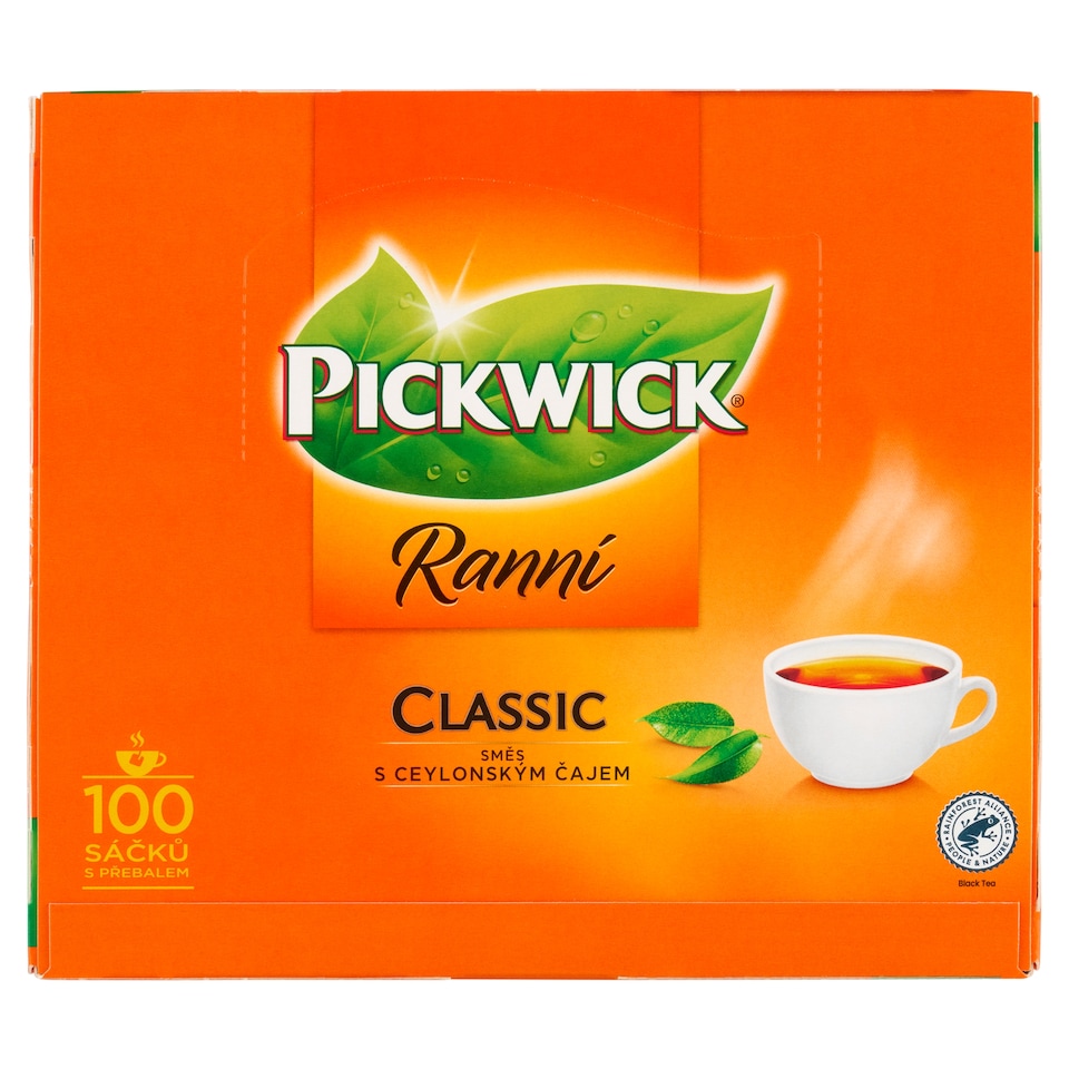 Obrázek 1 pro produkt Pickwick Ranní černý čaj 100 x 1,75g (175g)