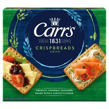 Carrs Crispbreads Chive 5 Pack 190G