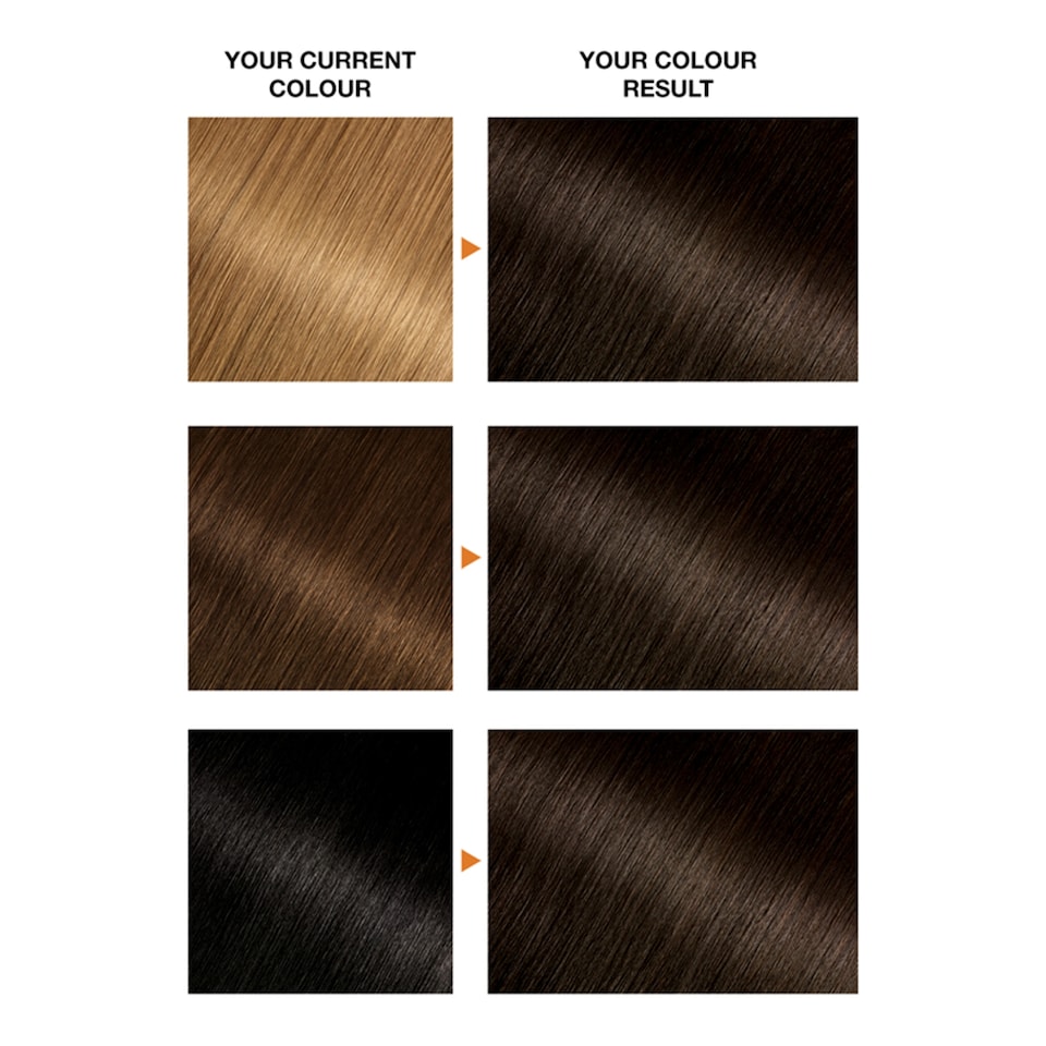 image 1 of Garnier Belle Color 3 Dark Brown Permanent Hair Dye