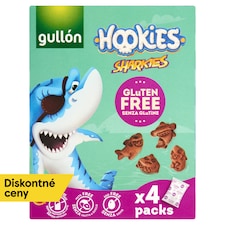 Gullón Hookies Sharkies bezgluténové sušienky 4 x 40 g (160 g)