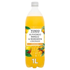 Tesco Sparkling Mango&Mandarin Lemonade 1L