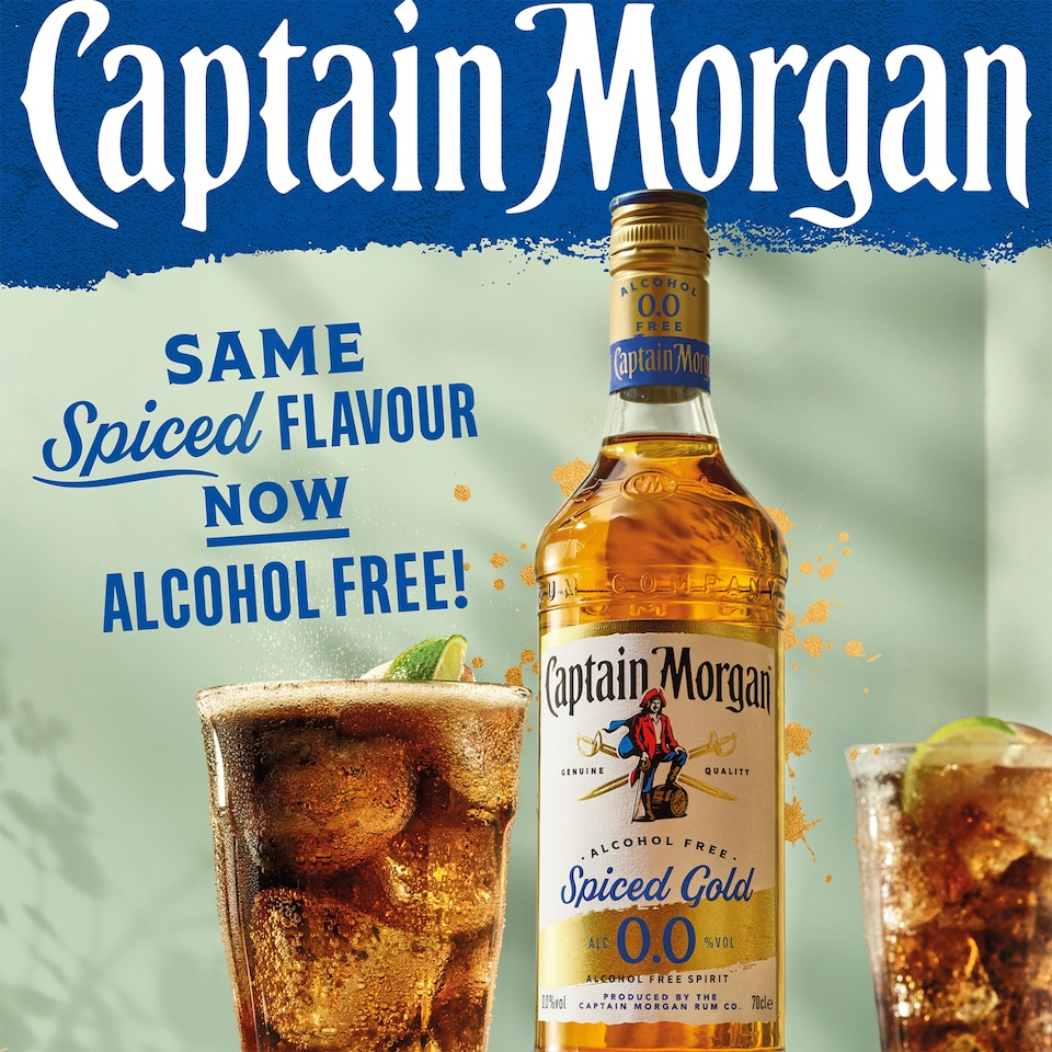 image 1 of Captain Morgan Alcohol Free Spirit - Spiced Gold 70cl