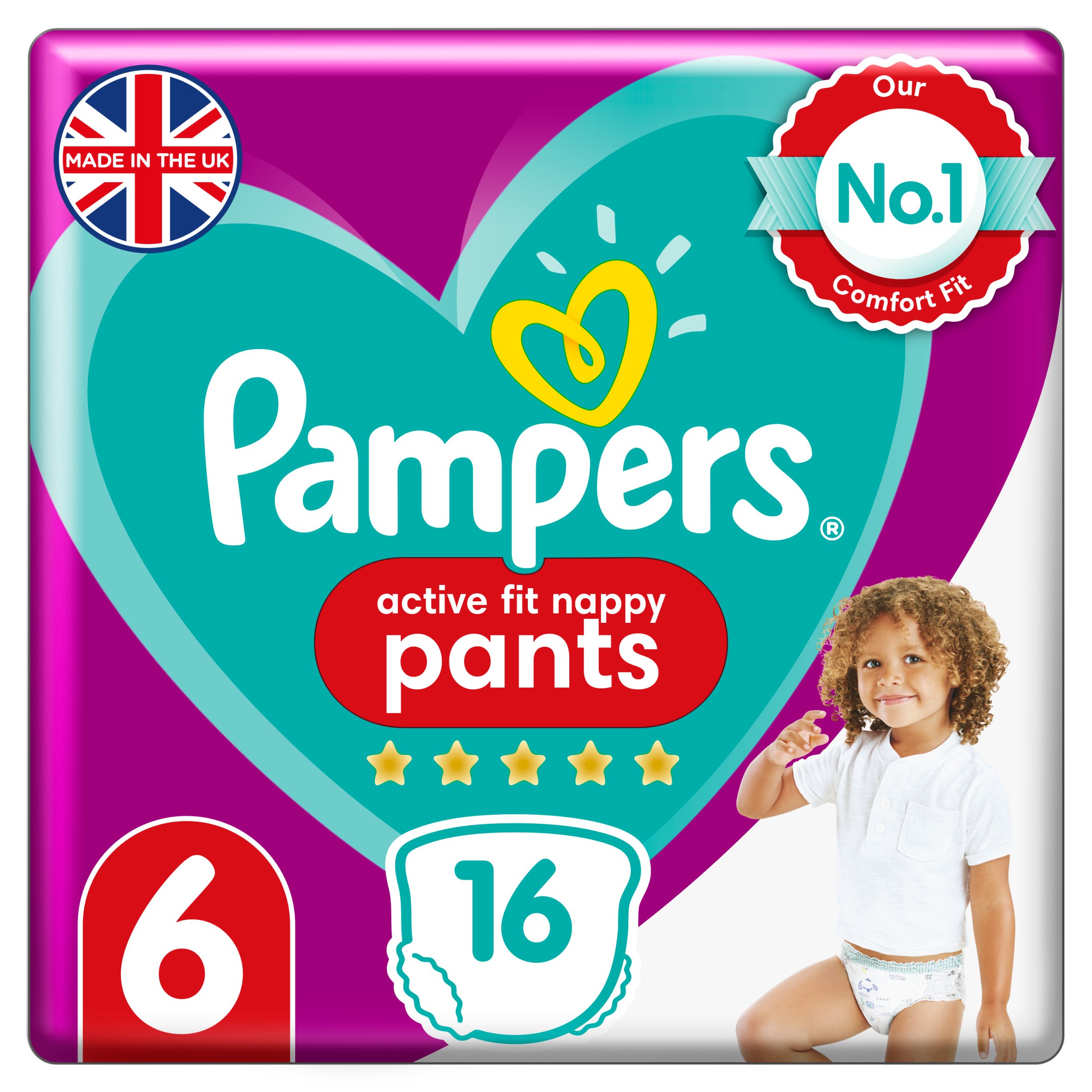 tesco pampers nappy pants size 6