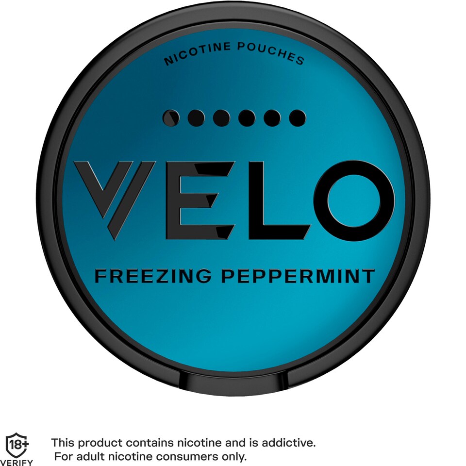 image 1 of Velo Max Freeze Nicotine Pouches 20 Pack 17mg 14g