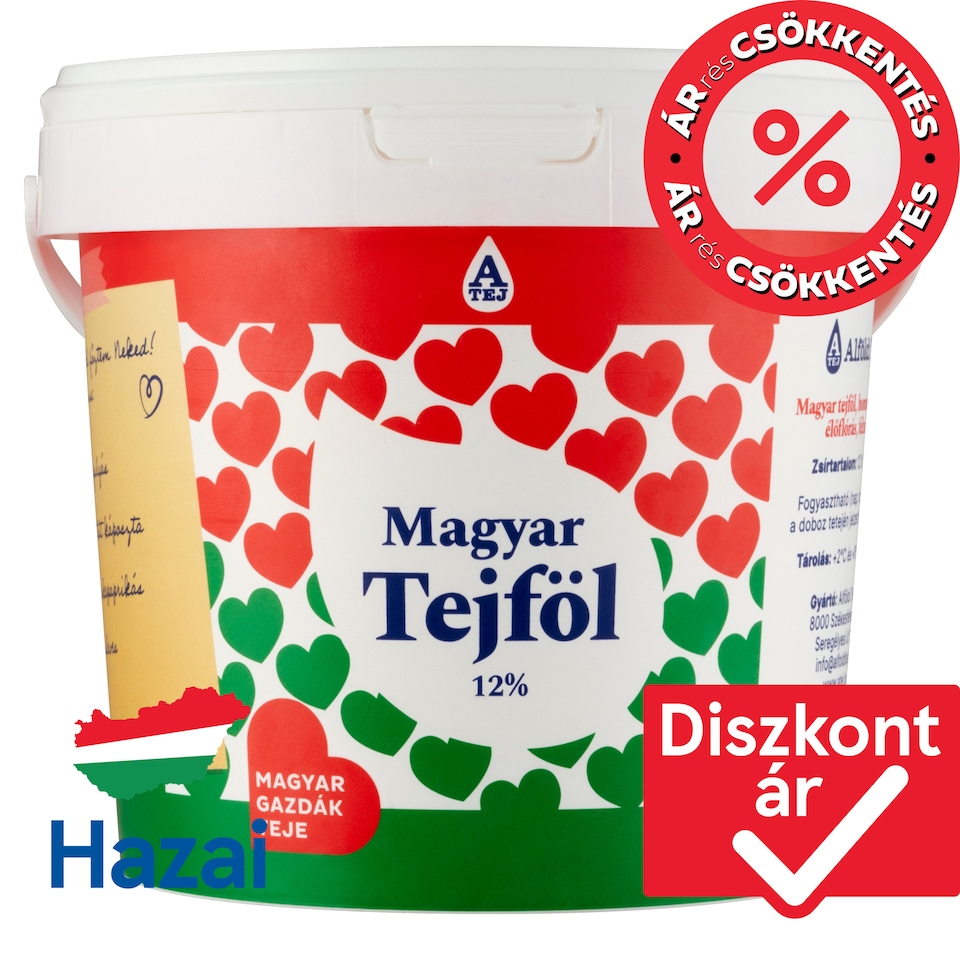 Magyar Tejföl 12%-os tejföl 800 g 1. kép