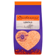 Buchanans Red Split Lentils 500G